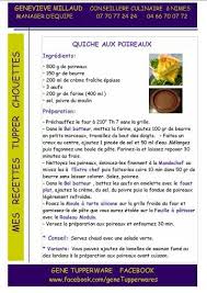 Tupperware Recette Tupperware Recette Tuperware Recette