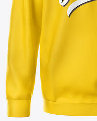 Download Hoodie Mockup Front View In Apparel Mockups On Yellow Images Object Mockups
