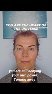 You are the heart of the universe xxx #christinahealer #universallove  #denial #powerful #growthmindset🌱