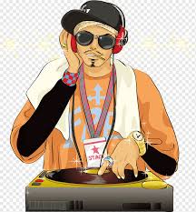 Hip young woman with a boom box radio #1372838 by clip art mascots. Hip Hop Music Disc Jockey Cartoon Dj Rapper Dj Turntable Djs Png Pngwing