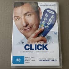 CLICK ADAM SANDLER DVD Brand New Sealed Movie Film Free Post R4 PAL $10.95 
