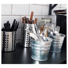 Buy Ordning Cutlery Stand Stainless Steel Online Uae Ikea