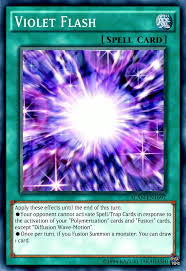 Violet Flash Custom Yugioh Cards Yugioh Cards Yugioh
