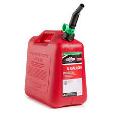 Briggs Stratton 5 Gal Gas Can 95053 The Home Depot Gas Cans Briggs Stratton Stratton