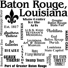 Looking for the best selection of crafts and fabrics? Baton Rouge La Souvenir Home Decor Gift Tile