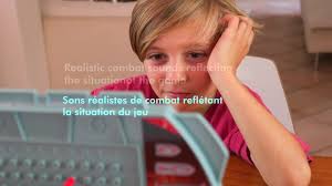 LEXIBOOK Talking Sea Battle (French, English, Spanish, Portuguese),  Electronic Board Game 1 or 2 Players, Interactive, Light and Sound Effects,  Strategy, batteriy Operated, Grey/Black, GT2800i1