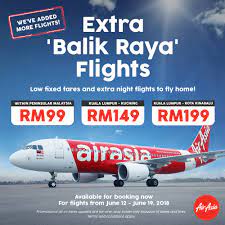 At airasia, we think everyone should be able to fly, no matter their budget or destination. Airasia Balik Raya Low Fixed Fares To Sabah Now Available Airasia Newsroom