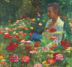Gardens By Cuno Amiet Garden Painting Painting Impressionist Art