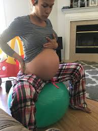 Birthing Ball Pregnancy Ball Exercises To Induce Labor 6 Fun Ways To Try To Induce Labor Diary Of A Fit Mommy Induce Labor Labor Ball Birthing Ball