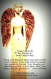 The Meaning Of Today S Date Or The Number 61 Meditatie Spiritueel Geloof