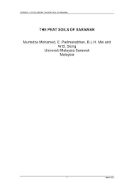 #peatssoil are the compost, soil & mulch experts! The Peat Soils Of Sarawak Murtedza Mohamed E Splu Nl