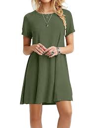 Double Ring Closure Fabric Soft Cotton Average Soft Comfortable To Wear Flowy Dress Alines Casual Dress Casual Dresses For Women Casual Dress Casual Dresses