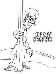 Spy coloring pages lpg