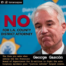 By the end of 2017 in San Francisco, George Gascón's “criminal justice”  reforms—including co-authoring proposition 47—were largely responsible for  sparking a wave of property crimes. Leading to a 24% increase in auto