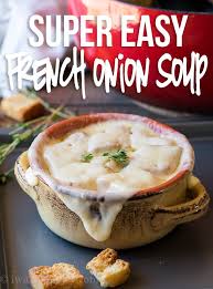 Easy French Onion Soup Recipe Recipe In 2020 Easy French Onion Soup Recipe French Onion Soup Easy French Onion Soup Recipe