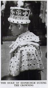 On His Marriage His Was Granted The Style Of His Royal Highness And The Title Of Duke Of Edinburgh B Queen S Coronation Her Majesty The Queen Coronation Robes