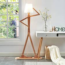 Get free shipping on qualified minimalist floor lamps or buy online pick up in store today in the lighting department. Hroome Modern Decorative Cool Floor Lamp Wood Tall Creative Swing Arm Unique Design Reading Standing Corner Light For Kids Boys Girls Living Room Bedroom Office Farmhouse With Led Bulb Ash Pricepulse