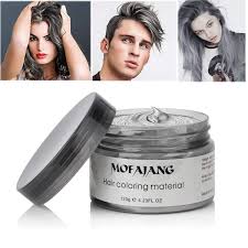 A good cut is what really makes gray hair. Mofajang Hair Coloring Dye Wax Ash Grey Instant Hair Wax Temporary Hairstyle Cream 4 23 Oz Hair Pomades Natural Hairstyle Wax For Men And Women Party Cosplay Walmart Com Walmart Com