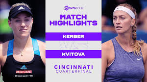 Click here for a full player profile. Angelique Kerber Vs Petra Kvitova 2021 Cincinnati Quarterfinal Wta Match Highlights Youtube