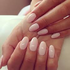 Pink acrylic nails have never looked tastier. Natural Light Pink Nails Round Nails Blush Pink Nails Light Pink Acrylic Nails