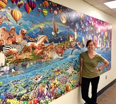 Not only is it good for diy and home improveme. Donated This 24 000 Piece Puzzle To A Children S Mental Health Center R Pics