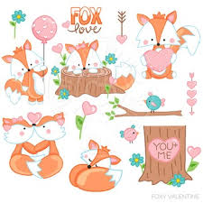 Check spelling or type a new query. Foxy Valentine Cute Digital Clipart Valentines Day Clip Art Tpt