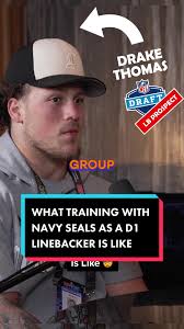 Top NFL Draft prospect Drake Thomas told me that his team at NC State used  to train with Navy Seals!! Wild! @nextupwithadam @teammercury__ #cfb  #collegefootball #collegefootballtiktok #ncstatefootball