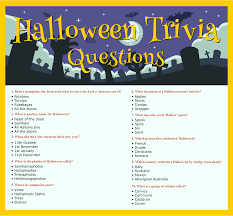 Unlike ice breaker questions, fun trivia questions have a definite right answer, which makes them great for quizzes. 10 Best Free Printable Halloween Trivia Questions Printablee Com