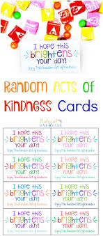 Our kindness cards help you actively seek out ways to be kind! The Best Random Acts Of Kindness Printable Cards Free Natural Beach Living