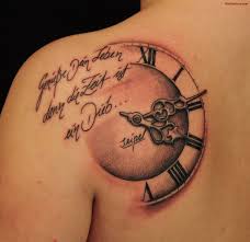 Geniesse Dein Leben Denn Die Zeit Ist Ein Dieb Enjoy Your Life Because Time Is A Thief Tattoo Ideen Tatowierungen Tattoo Uhr