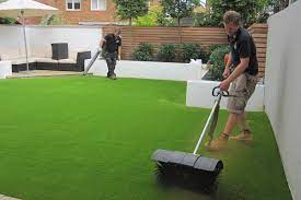 Use a drop spreader (the type commonly used to spread grass. How To Sand Infill Your Artificial Grass Diy Lazylawn