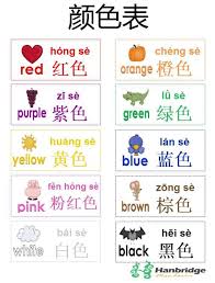Colours Chinese Language Learning Mandarin Chinese Learning Chinese Language Words