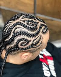 Image May Contain One Or More People And Closeup Cornrow Hairstyles For Men Mens Braids Hairstyles Braid Styles For Men