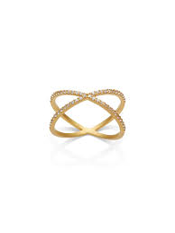 Pris ved 1 stk., 450,00 dkk. Ringe Maanesten Gold Rings Cross Ring