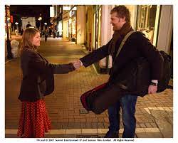 A modern day musical set on the streets of dublin. Once The Broadway Musical Film