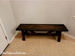 See more ideas about rustic bench, diy furniture, home diy. Diy Project Rustic Bench Howtospecialist How To Build Step By Step Diy Plans