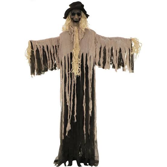 Haunted Hill Farm 6-Ft. Standing Scarecrow