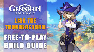 Here's a guide for the brand new quest violet is blue too. Genshin Impact Build Lisa The Thunderstorm Free To Play Beginner Guide Fextralife