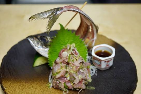 Horse Mackerel Tataki