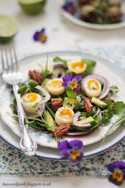 Quail Egg Salad Quail Recipes Quail Eggs Healthy Salad Recipes