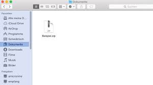 Wenn ihr eine eps datei öffnen oder euch anzeigen lassen möchtet, benötigt ihr in der regel keine zusätzliche software. Zip Datei Entpacken Mac So Funktioniert Es Tippcenter