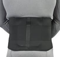 OTC LumboTek Lumbosacral Support with 11" Back Inserts, Black, X-Large