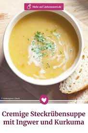 Cremige Steckrubensuppe Mit Ingwer Und Kurkuma In 2020 Steckrubensuppe Kurkuma Rezepte
