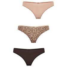 For versatile brazilian knickers with classic styling and contemporary elegance, visit marks & spencer. Mixed Animal Print Brazilian Briefs 3 Pack