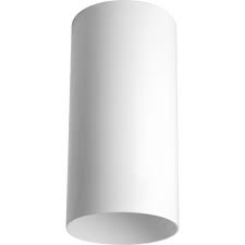 Failure to comply with these instructions could result in potentially fatal electric. Progress Lighting P5741 30 White Cylinder Flush Mount Outdoor Ceiling Fixture 6 Wide By 12 Tall Lightingshowplace Com