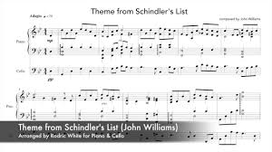Williams, john schindler's list theme (violin+piano). Schindler S List Music Theme From Schindler S List De John Williams Acheter Dans