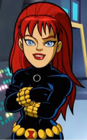 A black widow is a woman who is said to have seduced men (particularly their husband) with sexual favors to get what they want from these men. Black Widow The Super Hero Squad Show Marvel Animated Universe Wiki Fandom