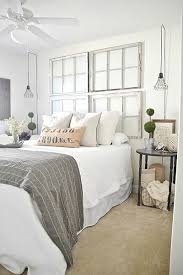 This small guest room features a beaded chandelier, striped curtain panels and a new stearns & foster mattress. 21 Best Farmhouse Guest Bedroom Decor Ideas Designs In 2021
