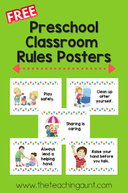See more ideas about preschool classroom, classroom rules, classroom. Free Preschool Classroom Rules Posters The Teaching Aunt