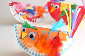 Paper Plate Bird Crafts For Kids Paper Plate Craft Rocking Birdies Cbc Parents Paper Plate Crafts Crafts Bird Crafts